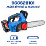DONGCHENG DCCS20101 ZİNCİRLİ EL TESTERESİ 250 MM 4-0 AH
