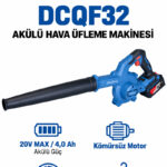 DONGCHENG DCQF32 AKÜLÜ HAVA ÜFLEME MAKİNESİ 4.0 AH