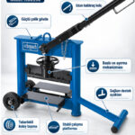 SCHEPPACH HSC150 PARKE TAŞ KESİCİ VE KIRICI