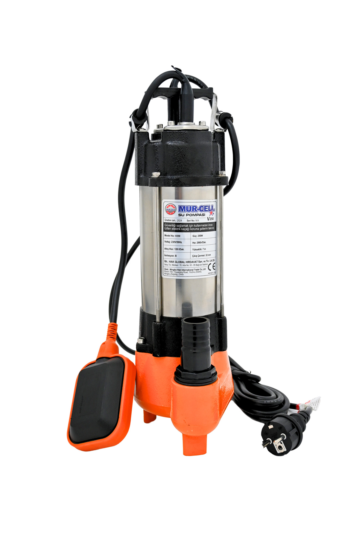 MURCELL SU POMPASI FOSEPTİK V250F MURCELL SU POMPASI FOSEPTİK V250F - Görsel 1