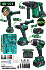 RUDIGER RD-004 PRO PLUS 4LÜ SET+ 216 PARÇA LOKMA TAKIMI