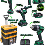 RUDİGER RD-008 4'LÜ PROFESYONEL SET + SUPERBAG 3'LÜ TAKIM ÇANTASI