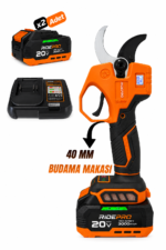 RİDEPRO 40 MM MAKAS SET (2 BATARYA-1 ŞARJ CİHAZI)