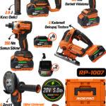 RİDEPRO RP-1007 PROFESYONEL 6'LI SET DEKUPAJ VE DAİRESEL TESTERE