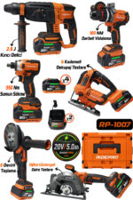 RİDEPRO RP-1007 PROFESYONEL 6'LI SET DEKUPAJ VE DAİRESEL TESTERE
