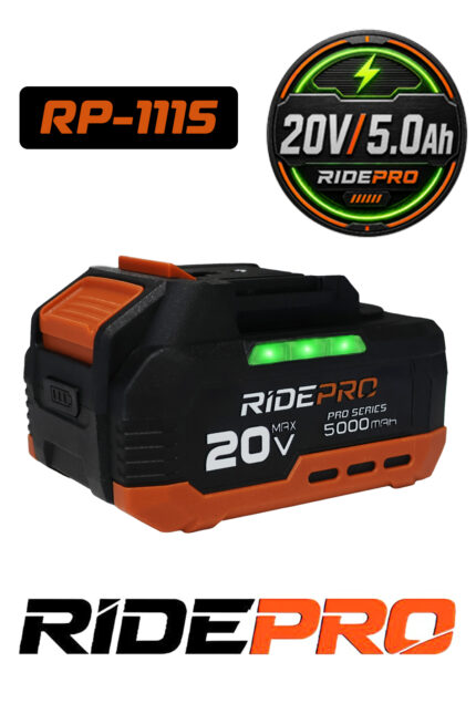 RİDEPRO 20V / 5 AH BATARYA