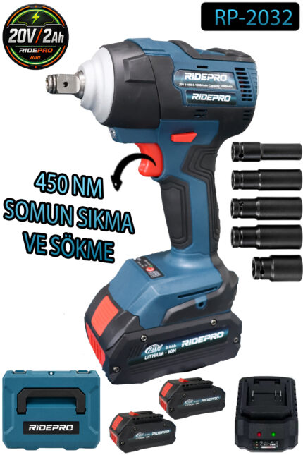 RİDEPRO RP-2032 450 NM TORKLU SOMUN SIKMA MAKİNESİ