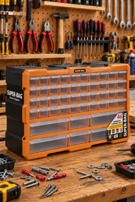 SUPERBAG 46'LI MEGA MONOBLOK ÇEKMECE SETİ