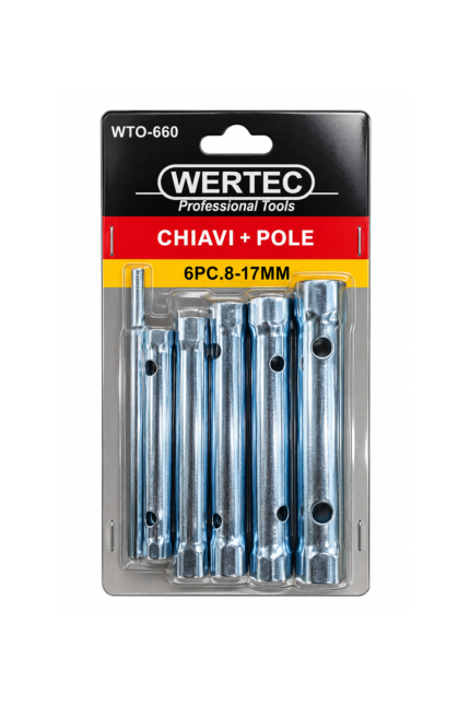 WERTEC 6LI KOVAN ANAHTARI SETİ
