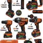 RİDEPRO 4 LÜ SET 800 NM+ KIZAKLI VİDALAMA
