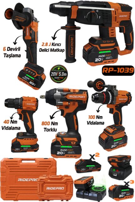 RİDEPRO 4 LÜ SET 800 NM+ KIZAKLI VİDALAMA